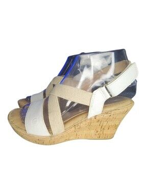 Born Platform Wedge Sandals, Womens 6.5